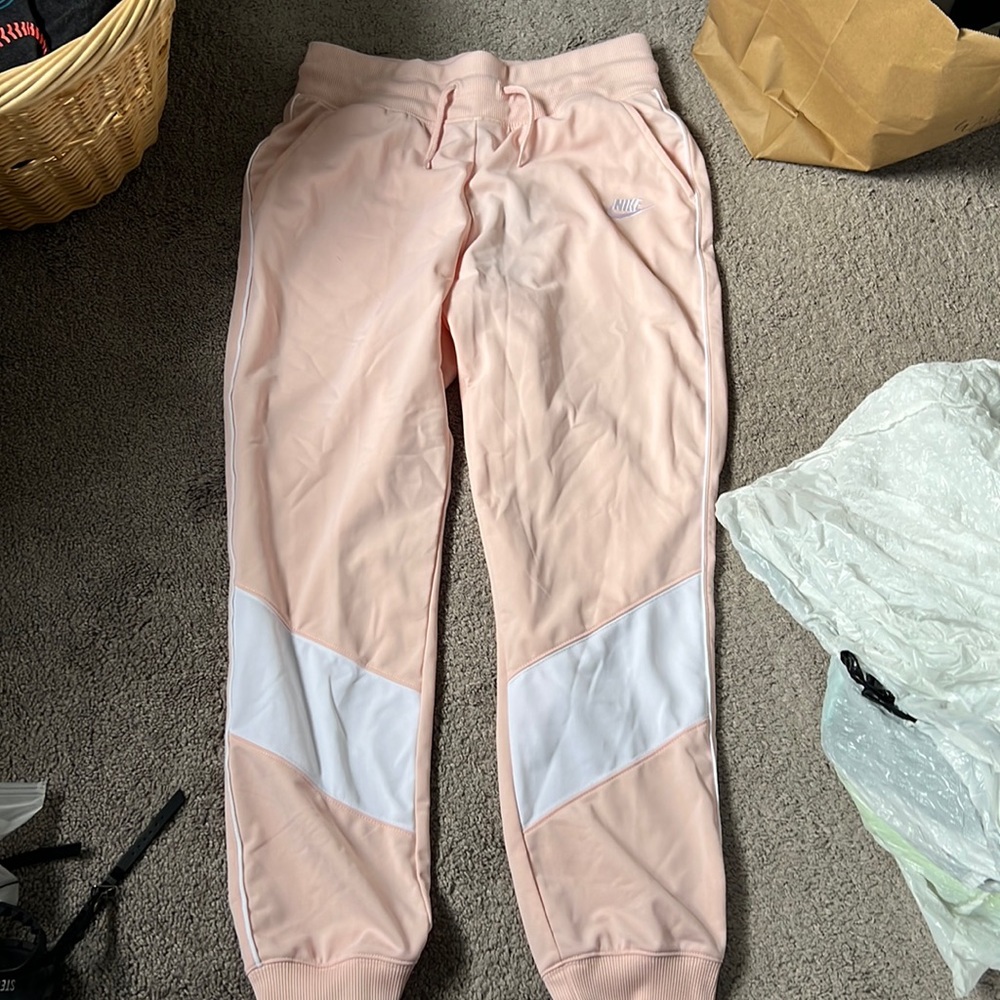 Brand new never used pink Nike sweat pants